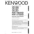 KENWOOD VR307 Owner's Manual cover photo