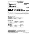 PIONEER GM-X302ZZ Service Manual cover photo