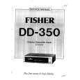 FISHER DD350 Service Manual cover photo