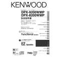 KENWOOD DPX-8200WMP Owner's Manual cover photo