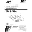 JVC XMR700SL Owner's Manual cover photo