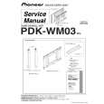 PIONEER PDK-WM03 Service Manual cover photo