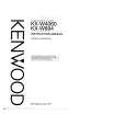 KENWOOD KXW4060 Owner's Manual cover photo