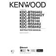 KENWOOD KDC-BT6044 Owner's Manual cover photo
