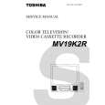 TOSHIBA MV19K2R Service Manual cover photo