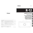 TEAC R12 Owner's Manual cover photo