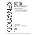 KENWOOD DPC531 Owner's Manual cover photo