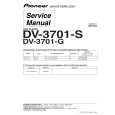 PIONEER DV-3701-G Service Manual cover photo