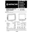 HITACHI C2558T Service Manual cover photo