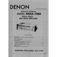 DENON PMA-790 Service Manual cover photo