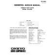 ONKYO DX2800 Service Manual cover photo