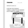 TOSHIBA MW24FPX Service Manual cover photo