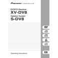 PIONEER XV-DV8/DDXJ/RB Owner's Manual cover photo