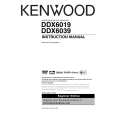 KENWOOD DDX6019 Owner's Manual cover photo