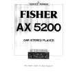 FISHER AX5200 Service Manual cover photo