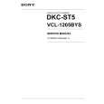 SONY DKC-ST5 Service Manual cover photo