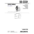 SONY SSCCQ1 Service Manual cover photo