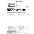 PIONEER SD-V5070NE Service Manual cover photo