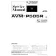 PIONEER AVM-P505R/UC Service Manual cover photo