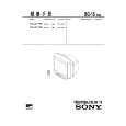 SONY KVJ21TF8 Service Manual cover photo