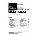 PIONEER CLD-1200 Service Manual cover photo