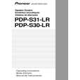 PIONEER PDP-S30-LR/XIN1/E Owner's Manual cover photo