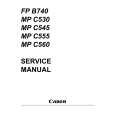 CANON MP C530 Service Manual cover photo