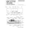 KENWOOD KRFV7772 Service Manual cover photo