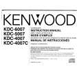 KENWOOD KDC6007 Owner's Manual cover photo