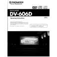 PIONEER DV-606D/KC Owner's Manual cover photo