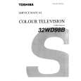 TOSHIBA 32WD98B Service Manual cover photo