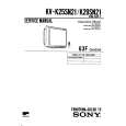 SONY KVK25SN21 Service Manual cover photo