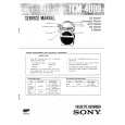 SONY TCM4000 Service Manual cover photo