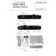 KENWOOD KAC943 Service Manual cover photo