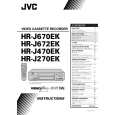 JVC HR-J470EK Owner's Manual cover photo