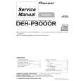 PIONEER DEH-P3000R/X1B/EW Service Manual cover photo