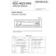 KENWOOD KDC4023HH3 Service Manual cover photo