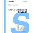 TOSHIBA SX2808 Service Manual cover photo