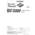 PIONEER GMX1022 Service Manual cover photo