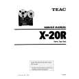 TEAC X-20R Service Manual cover photo