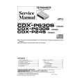 PIONEER CDXP630S X1N/ES Service Manual cover photo