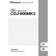 PIONEER CDJ-800MK2/WAXJ5 Owner's Manual cover photo