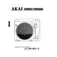 AKAI AP-Q41 Service Manual cover photo