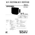 SONY KVM2530K Service Manual cover photo