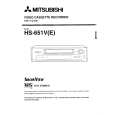 MITSUBISHI HS651V(E) Owner's Manual cover photo