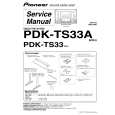 PIONEER PDK-TS33/WL5 Service Manual cover photo