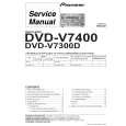 PIONEER DVD-V7300D/WYV/RB Service Manual cover photo