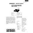 ONKYO CP-1055F Service Manual cover photo