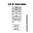 AKAI CD750 Service Manual cover photo