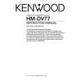 KENWOOD HM-DV77 Owner's Manual cover photo
